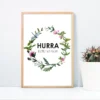 Hurra die Welt geht unter! Kunstdruck