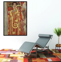 Hygieia Poster Gustav Klimt