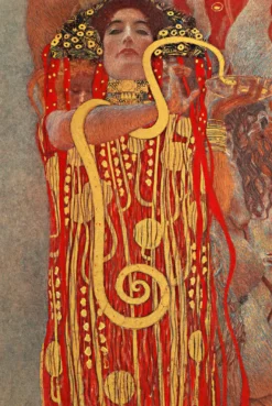 Hygieia Poster Gustav Klimt