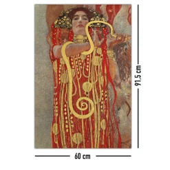 Hygieia Poster Gustav Klimt