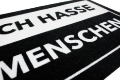 Ich hasse Menschen Fußmatte