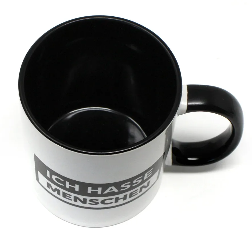 Ich hasse Menschen Tasse