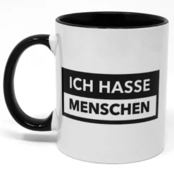 Ich hasse Menschen Tasse