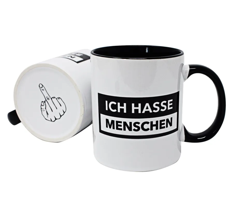Ich hasse Menschen Tasse