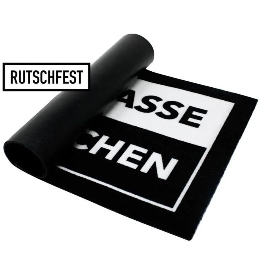 Ich hasse Menschen Tasse und Fußmatten Set