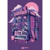 Ilustrata Poster Retro Vending Machine