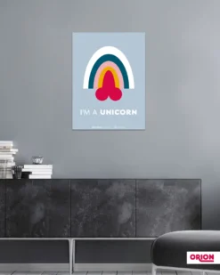 I'm A Unicorn Poster by ORION