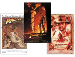 Indiana Jones Poster 3-er Set Filmplakate