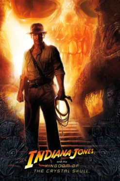 Indiana Jones Poster Kingdom of th Crystal Skull