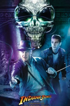 Indiana Jones Postkarte Kingdom of the Crystal Skull
