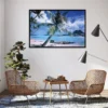 Insel Bora Bora Poster Strand
