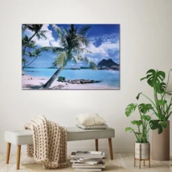 Insel Bora Bora Poster Strand