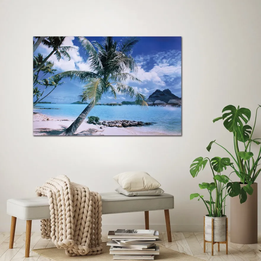 Insel Bora Bora Poster Strand