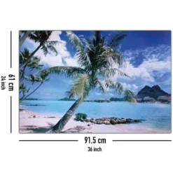 Insel Bora Bora Poster Strand