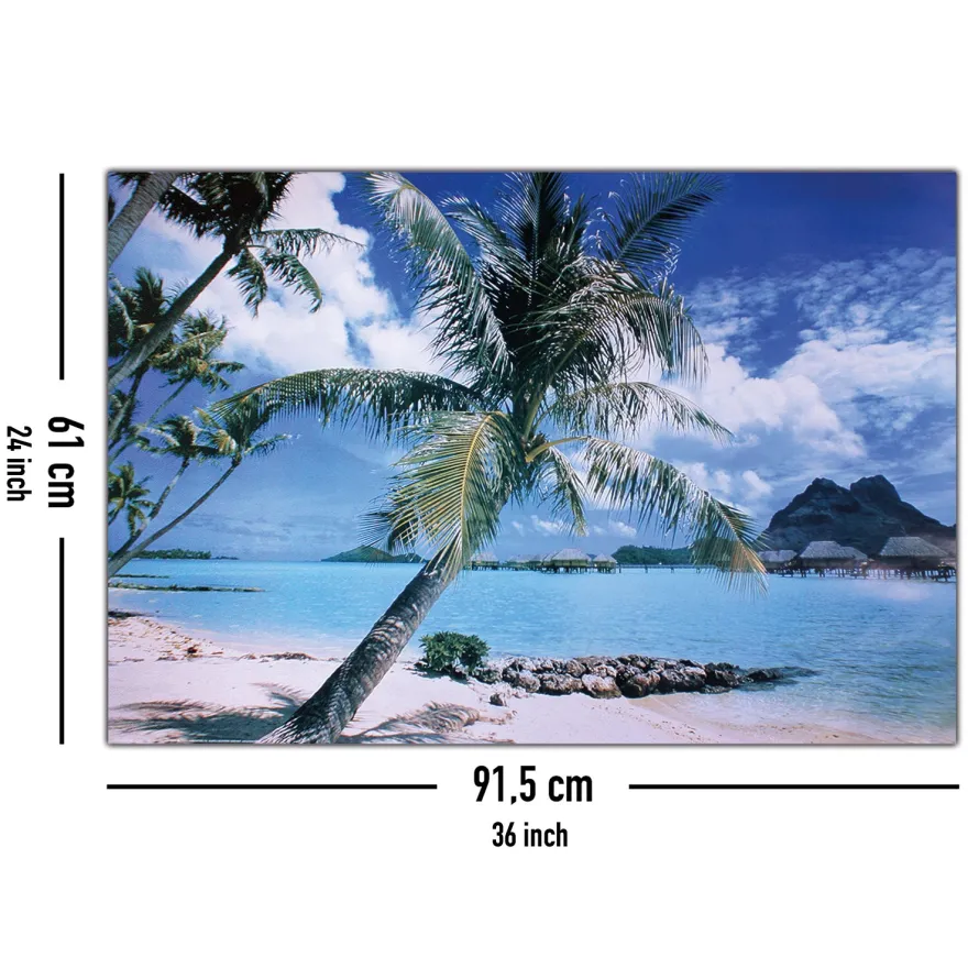 Insel Bora Bora Poster Strand