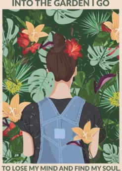 Into the Garden Standard Wall Art
