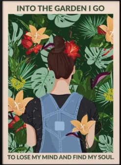 Into the Garden Standard Wall Art
