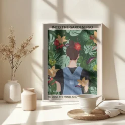 Into the Garden Standard Wall Art