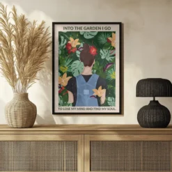 Into the Garden Standard Wall Art