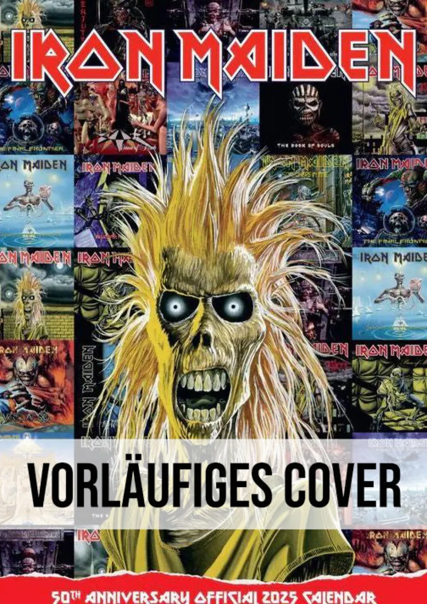 Iron Maiden Kalender 2026 Legends of Music Collection