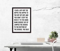 I Said A Hip Hop Kunstdruck The Sugarhill Gang