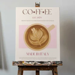 Italian Coffee Poster