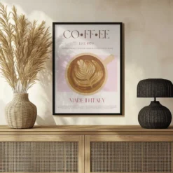 Italian Coffee Poster