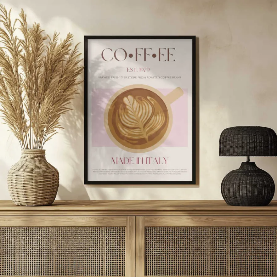 Italian Coffee Poster