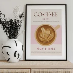 Italian Coffee Poster