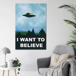 'I Want To Believe' Poster Ufo