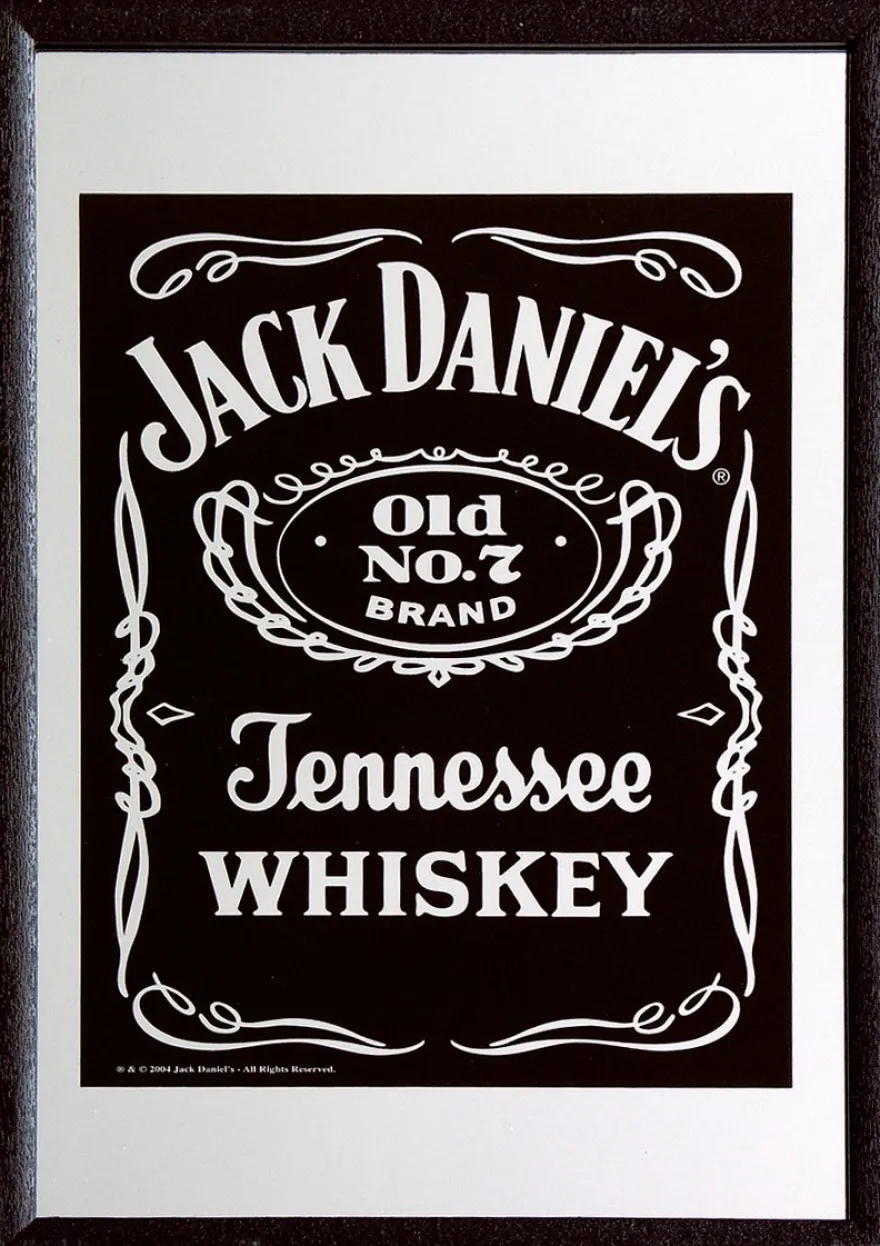 Jack Daniel's Spiegel Black Label