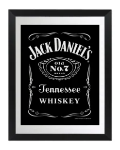 Jack Daniel's Spiegel Black Label XL - 30x40 cm