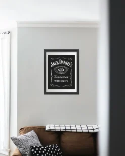 Jack Daniel's Spiegel Black Label XL - 30x40 cm