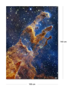 James Webb XXL Poster Pillars Of Creation | 100x140 cm