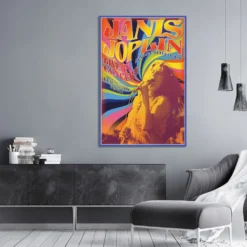Janis Joplin Poster Live In Concert