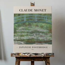 Japanese Footbridge 1899 von Claude Monet