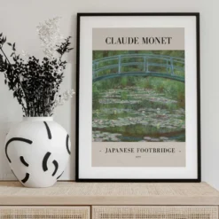 Japanese Footbridge 1899 von Claude Monet