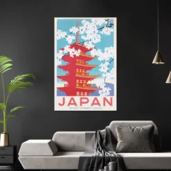 Japan Poster Japanese Government Railways