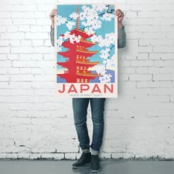 Japan Poster Japanese Government Railways