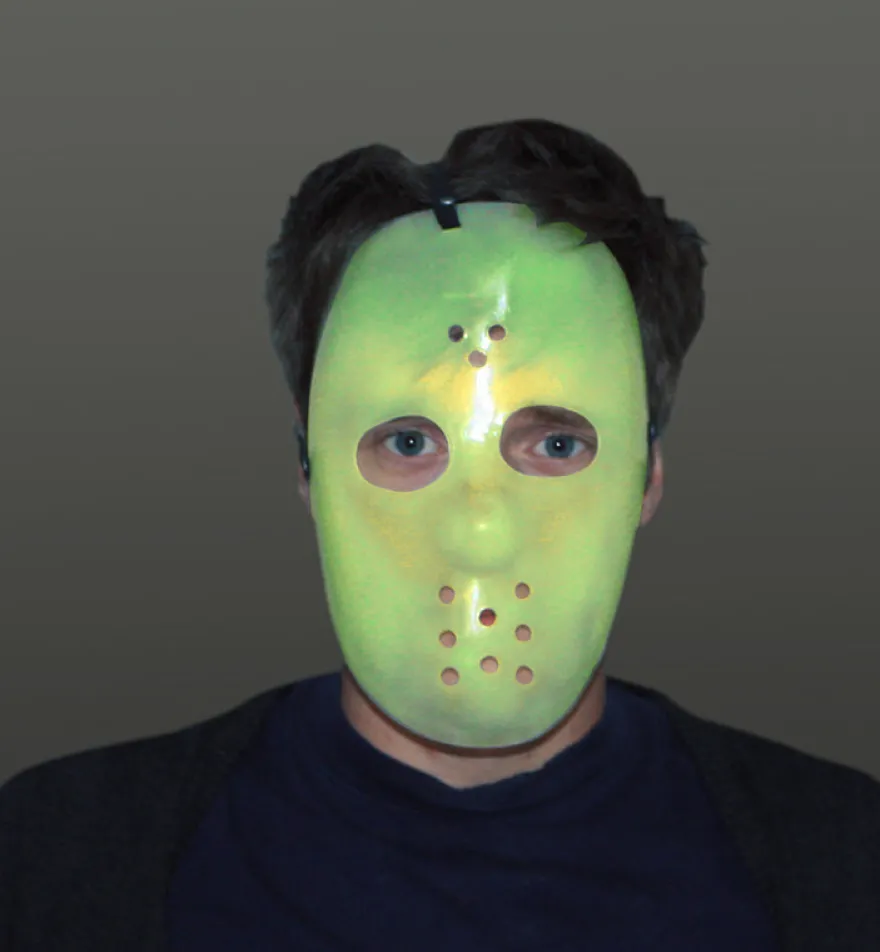 Jason Hockey Maske Glow in the dark
