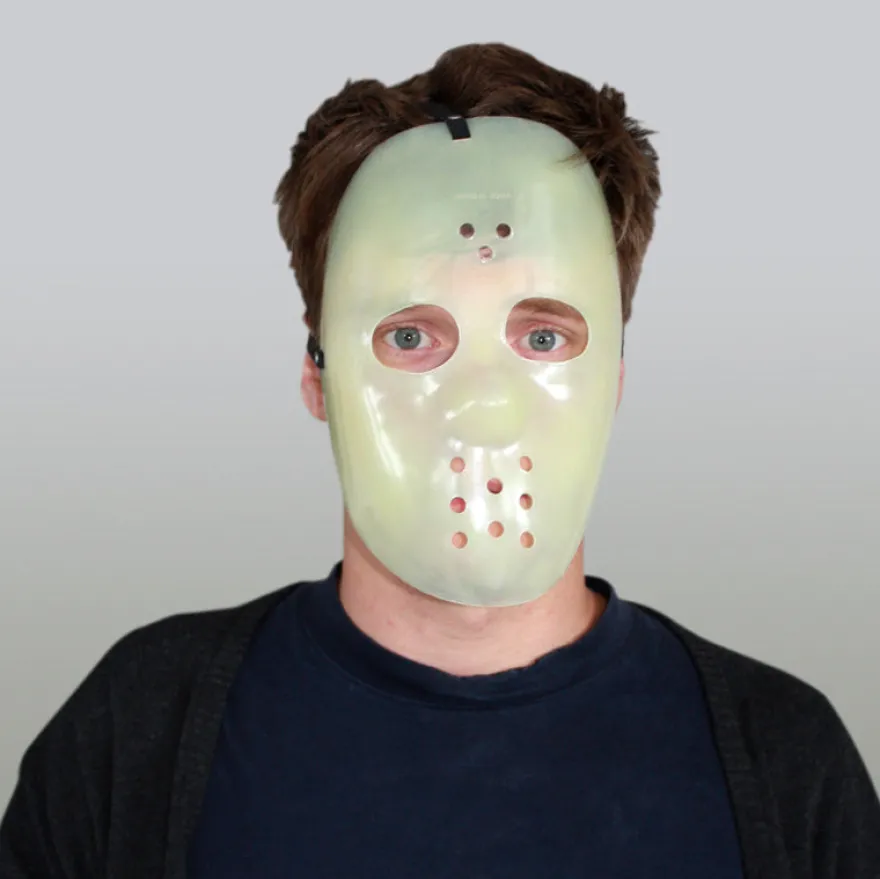 Jason Hockey Maske Glow in the dark