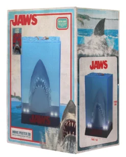 Jaws 3D Poster Statue 50th Anniversary LED Edition