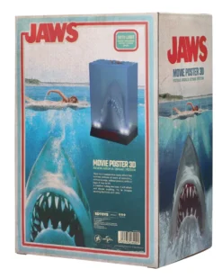 Jaws 3D Poster Statue 50th Anniversary LED Edition