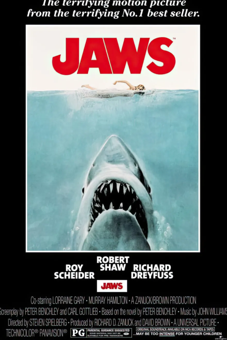 Jaws Poster Der weiße Hai