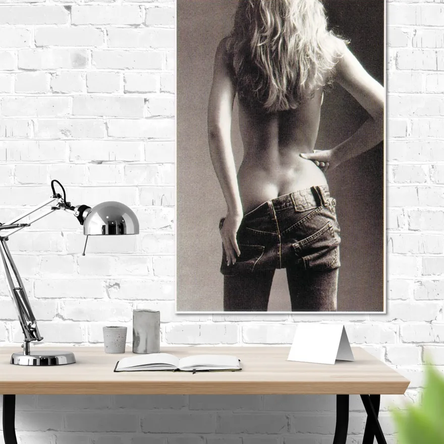 Jeans Girl Poster