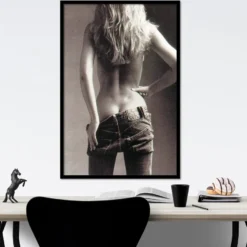 Jeans Girl Poster