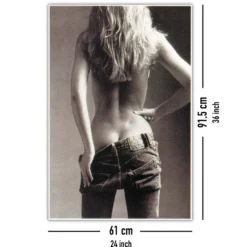 Jeans Girl Poster