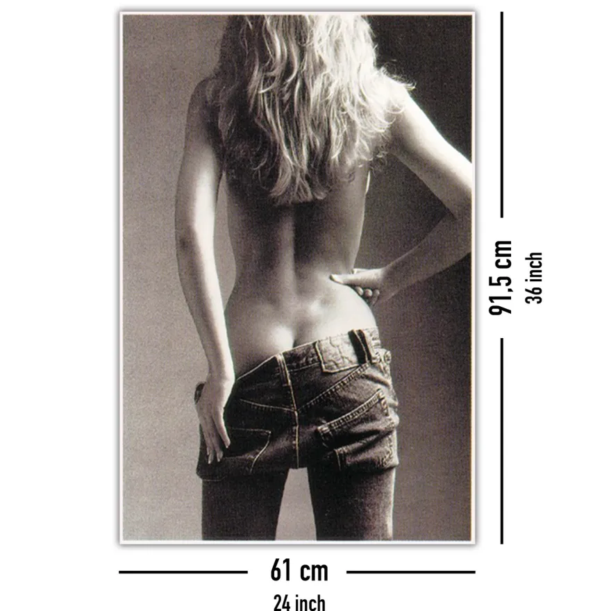 Jeans Girl Poster