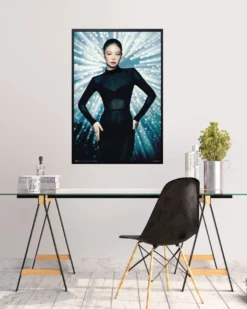 Jennie Kim Poster Black Blackpink