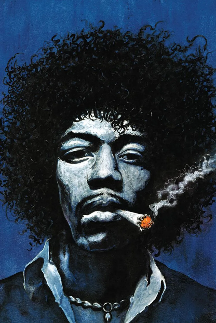 Jimi Hendrix Poster Joint